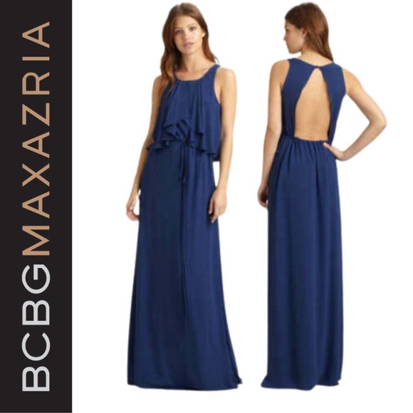 BCBGMaxAzria Dresses & Skirts - NWOT BCBGMaxazria "Enza"  Backless Formal Dress LG